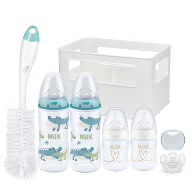 NUK FC+ 4 Bottle Crate Starter Set with Temperature Control